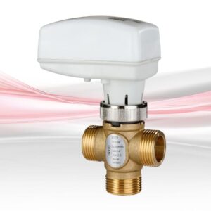 Crane D103B 3-Port Control Valve (DN15 / DN20 Brass CW617N)