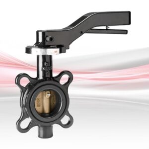 Crane F621 Semi-Lugged Lever Operated Butterfly Valve