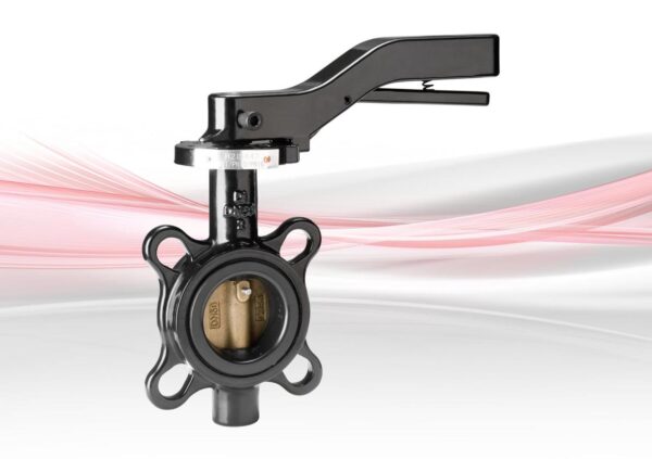 Crane F621 Semi-Lugged Lever Operated Butterfly Valve