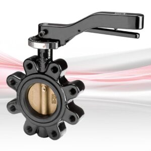 Crane F624 Fully-Lugged Lever Operated Butterfly Valve